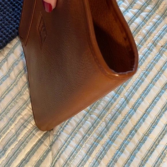Burberry Tan Leather Clutch - Picture 8 of 14